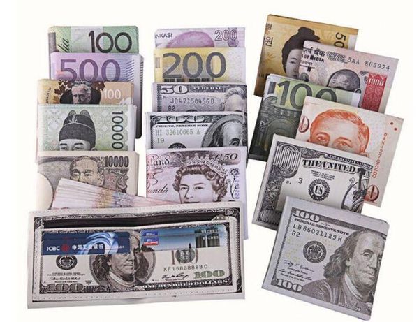 

уличные сумки Новые Прибытия мужские Сумки Кошелек Доллар США Билл Кошелек Винта