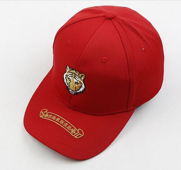 

New arrival bone curved vi or ca quette ba eball cap women gorra adju table golf port dad hat for men hip hop napback cap tiger hat