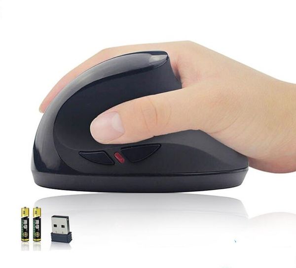 

вертикальная мода офис удаленный ноутбук беспроводная мышь s8 эргономичные наручи оптическая игровая мышь третья передача dpi переключения б