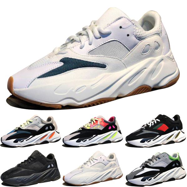 

2019 kanye west wave runner 700 boots grey running shoes for men 700s womens mens athletic sports sneakers trainers outdoor athletic shoes, White;red