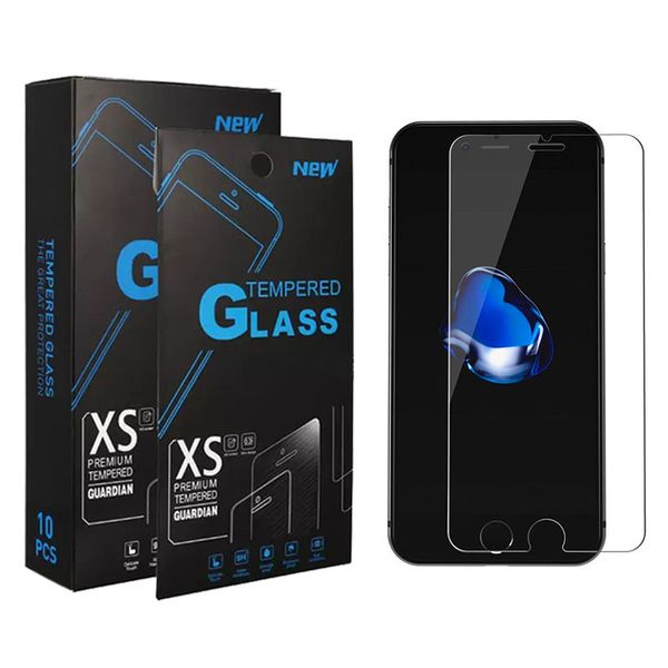 Para Moto E7 G rápido G8 Poder G7 Jogar Samsung A21 A01 LG Stylo 6 K51 Aristo 5 tela do telefone Protector de vidro temperado anti-estilhaçamento Film