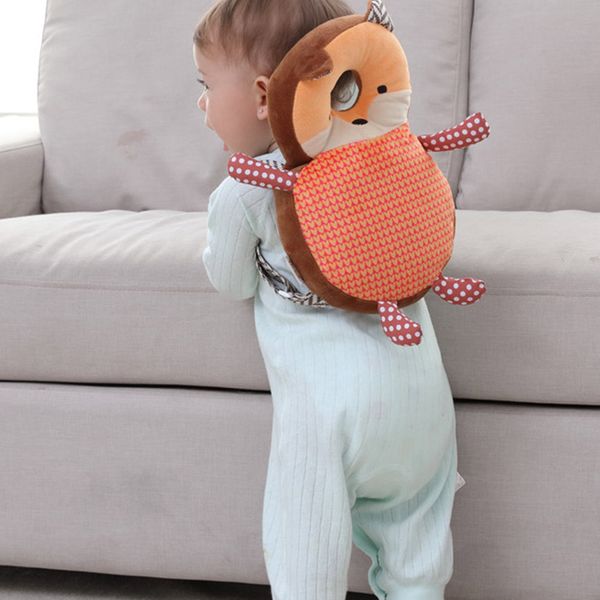 

newborn baby head protection pad headrest animals pillow neck drop resistance cushion plush toy fj88