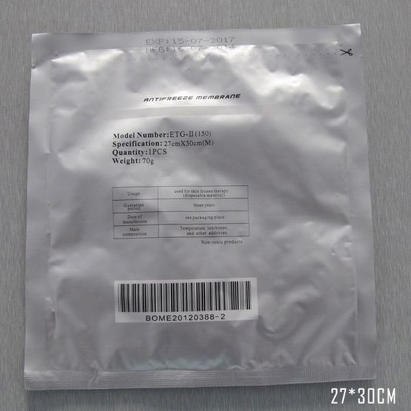 

2018 new arrival antie membrane antiing membrane anti-ing membrane pad for cryo 27*30cm/34*42cm dhl ing
