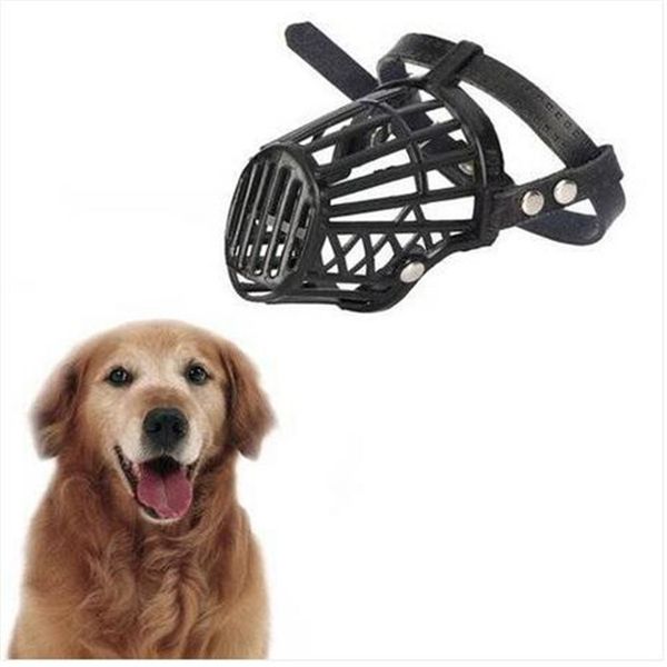 

wholesales strong dog muzzle basket anti-biting mouth cover dog adjustable straps mask dog training & obedience