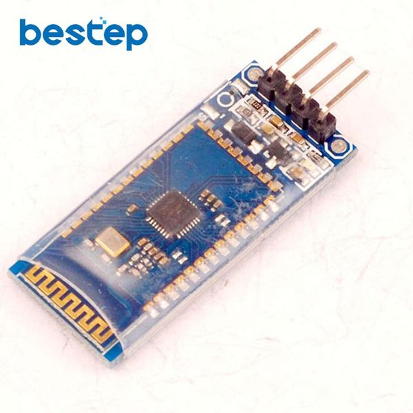 

1pcs bluetooth serial port wireless data module compatible spp-c with hc-06 bluetooth 2.1 modules for 51 single chip bt06