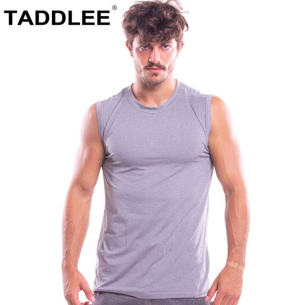 

taddlee brand men's tank stringer tee shirts sleeveless tshirts singlets fitness men bodybuilding muscle shirt hip hop, Black;blue