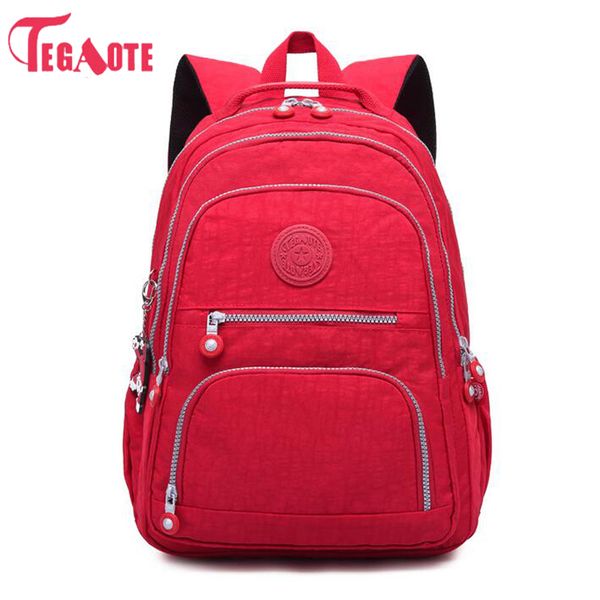 

new school backpack for teenage girl feminina women backpacnylon waterproof casual lapbagpack female sac