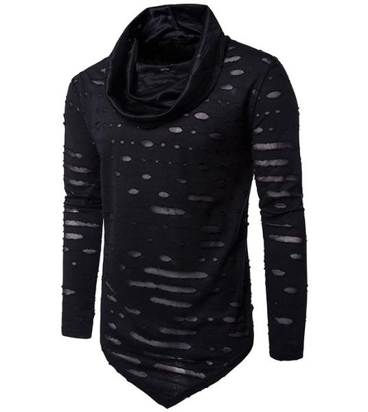 maglia strappata uomo