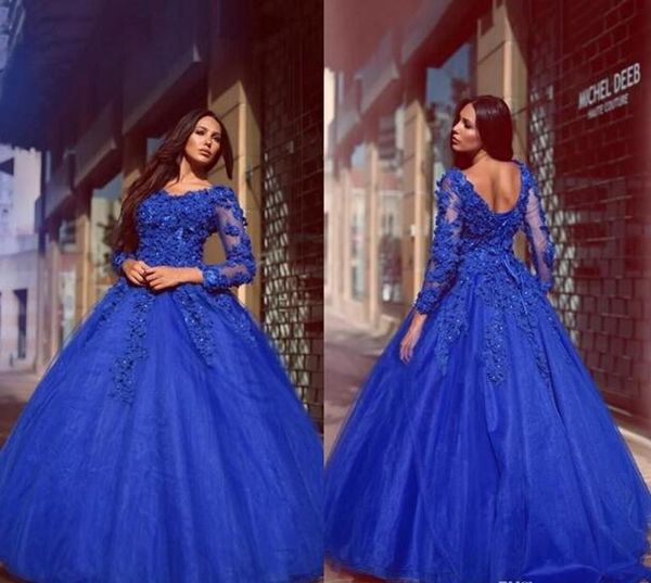 

гламђѬне vestidos коѬолевкий иний балное плае quinceanera пла ве аппликаи д, Blue;red