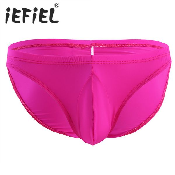 

iefiel summer mens lingerie sissy briefs bikini underwear underpants jockstraps soft lingerie night comfortable thongs, Black;white