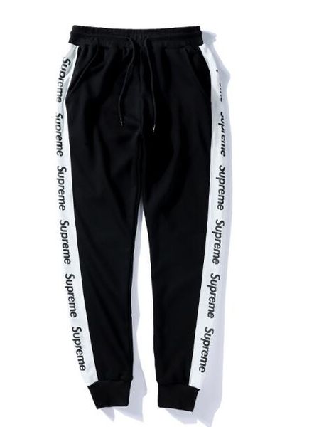 

Осень женщины мужчины брюки повседневная тренировочные брюки твердые хип-хоп high