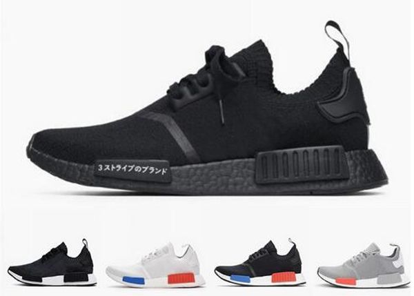 

2018 NMD R1 Oreo Runner Japan Nbhd Primeknit OG Triple Black White Camo Running Shoes Men Women Nmds Runners Xr1 Sports Shoe Size 5-11
