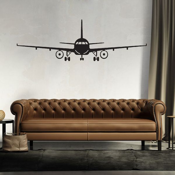 Large Airplane Wall Sticker 3d Home Decor Aircraft Art Decal Living Room Bedroom Decoration For Kids Room Wallp Wall Decal Cheap Wall Decal Deals From