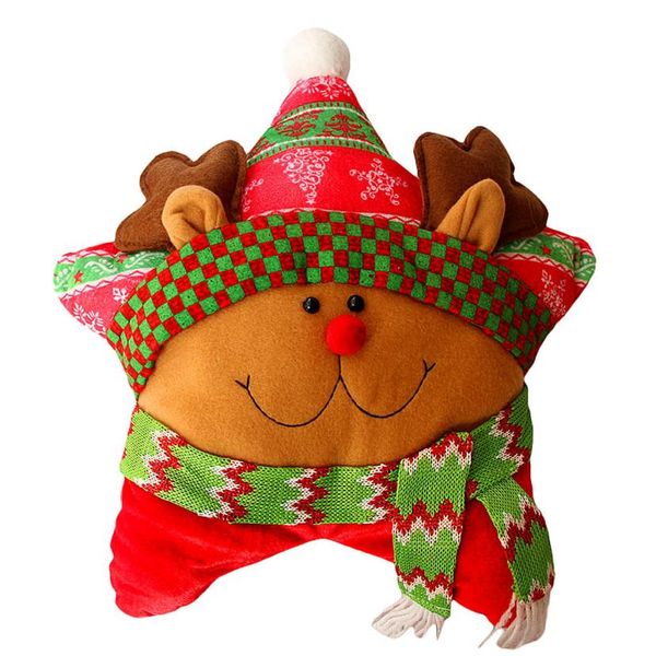 

christmas elk sofa bed home decoration festival star pillow cushion christmas tree wedding decoration xmas tree gift ng0