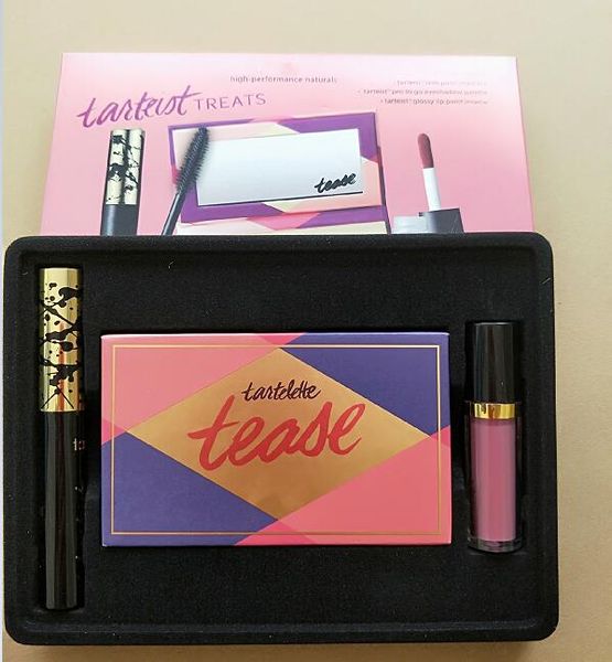 

Tartei t 1pc 6 color eye hadow 1 pc ma cara 1 pc lip glo fa hion combination uit dhl hipping