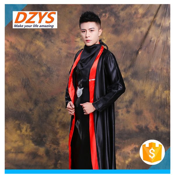 

2018 dzys-dx chinese traditional costume hanfu robes, Tan;black