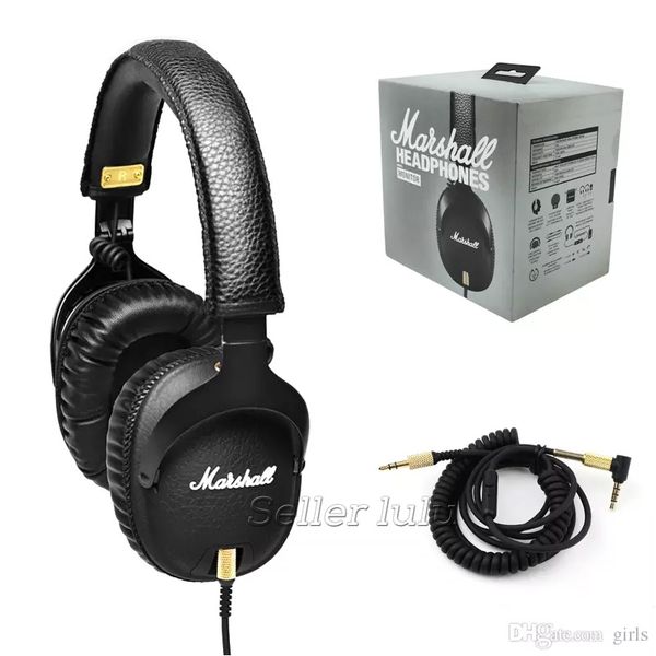 

Marshall MONITOR наушники гарнитура с микрофоном глубокий бас Marshall DJ Hi-Fi Наушники HiFi науш