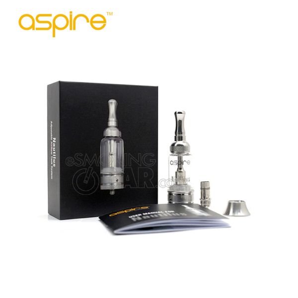 

100% оригинал Aspire Nautilus атомайзер 5 мл танк ясно Aspire Nautilus мини атомайзер с 1.8 ohm Aspire Nautilus BVC катушки электронная сигарета