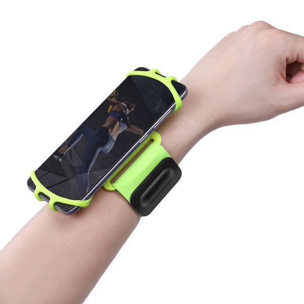 

adjustable sporting armband breathable sweat-proof cell phone armband for screen size between 5.3-8.5in walking wrist band