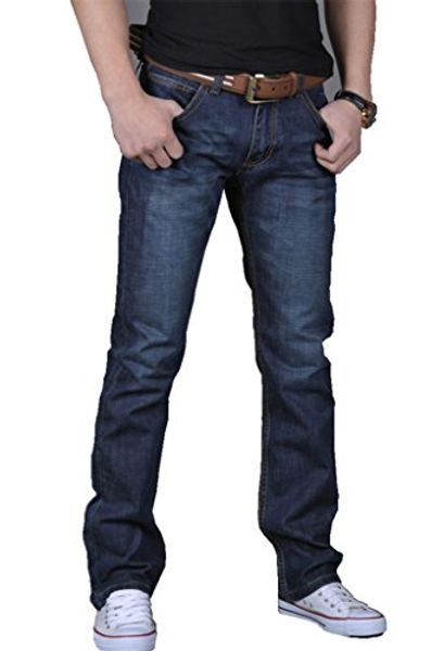 

grshow men's original relaxed fit straight jean, Blue