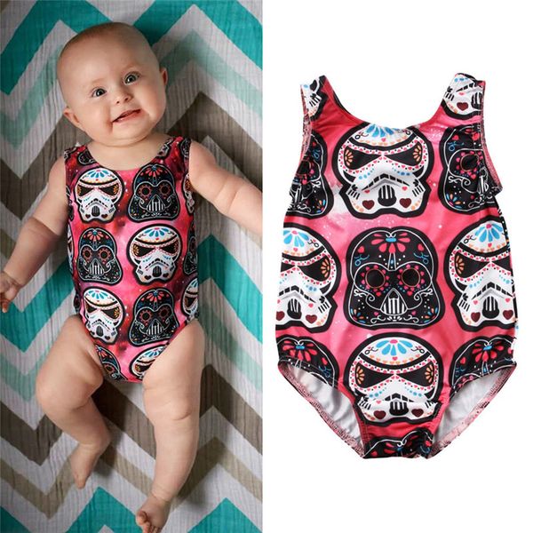 

cute cartoon bodysuits newborn baby girls bodysuit leotard kids clothing, Blue