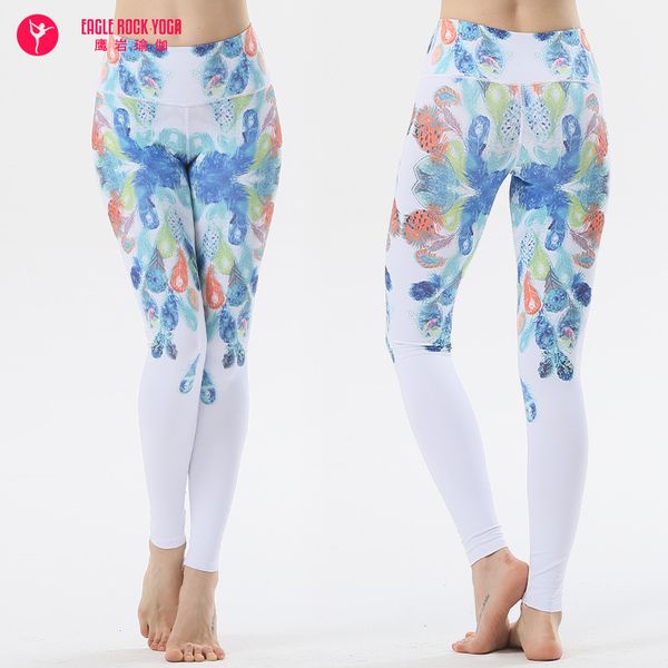 

yoga serve printing yoga pants woman close elasticity feel trousers book do logo foot pedal, White;red