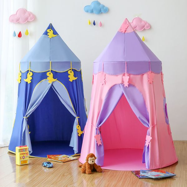

akitoo Children's tent indoor girl play house boy toy house princess room baby castle home baby yurt gifts