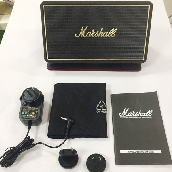

marshall марка bluetooth динамик stockwell с откидной крышкой портативный стерео динамик