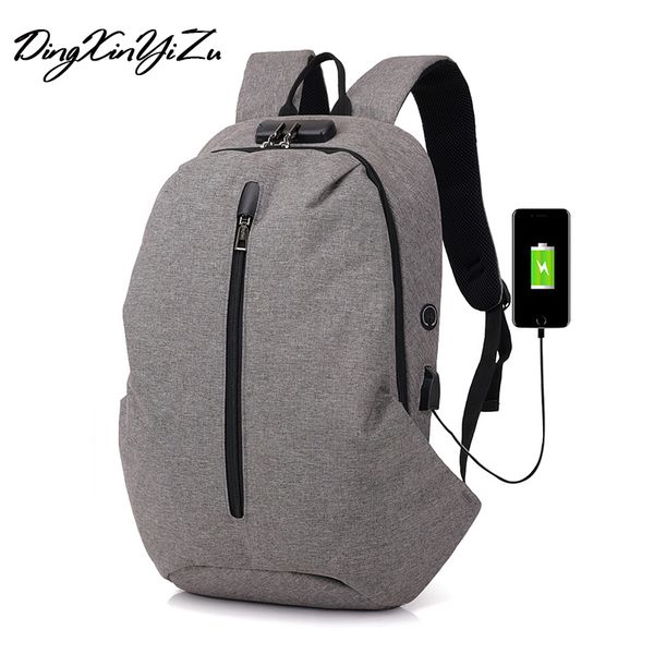 

new plaid men backpack women lapbag 15.6 inch notebook backpack male business backpacks schoolbag for teenagers