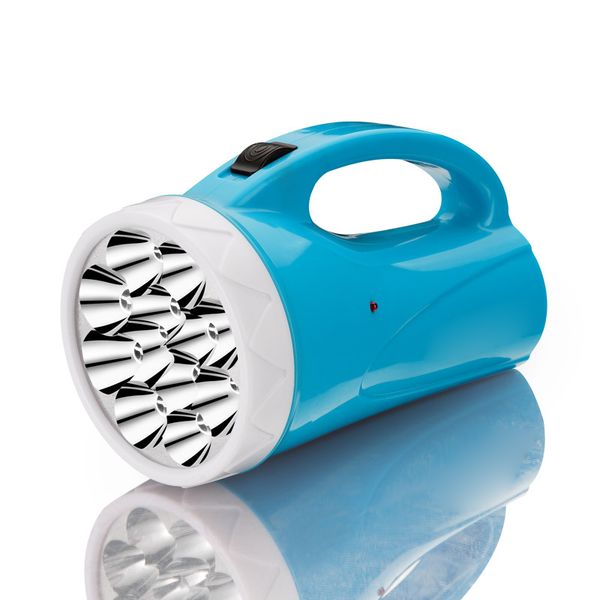 

led rechargeable portable lamp household lighting emergency lamp outdoor searchlight high power flash(color random send