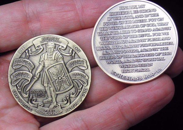 

armor of god united state marine corps special forces challenge coin ephesians