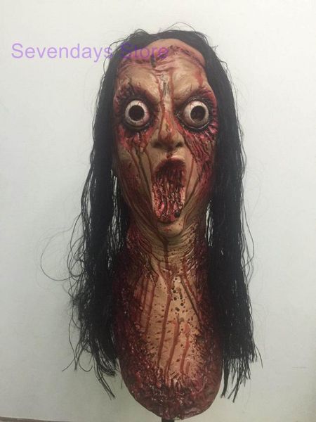 

cute zombie horrorable face rotting zombie christmas halloween cosplay party props masks upscale ghost horror scary masks