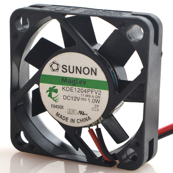 

original sunon kde1204pfv2 1.0w 40104 cm mute magnetic levitation cooling fan