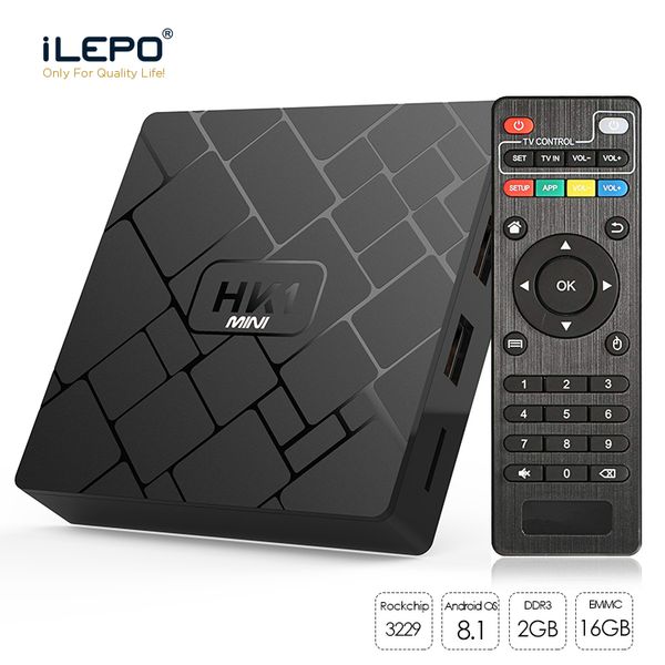 

hk1 mini android tv box rk3229 2gb 16gb android 8.1 2.4g wifi 4k ultra smart tv box