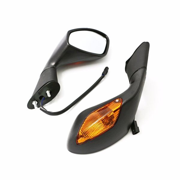 

вид сзади боковые зеркала со светодиодными сигнала поворота свет для honda cbr250 600 1000