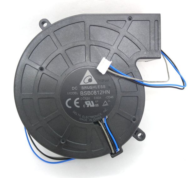 Nuovo Originale Delta BSB0812HN CD46 DC12V 0.60A 80*25 MILLIMETRI 3 Linee 4Pin Proiettore ventola di raffreddamento ventilatore