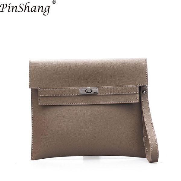 

pinshang fashion handbag retro folder briefcase bag handbag stylish soft pu leather large capacity bag for women women zk40
