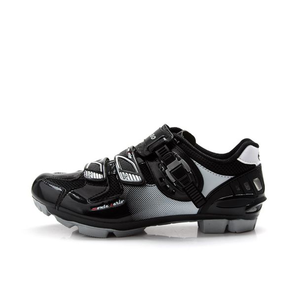 

tiebao m1303 mountain cycling shoes professional bike shoes for indoor and outdoor mtb bicycle compatible with spd system, Black