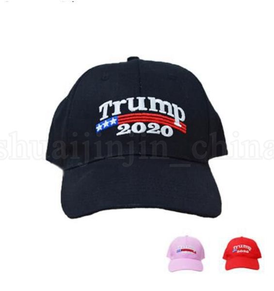 

Вышивка Трамп 2020 Сделать Америку большой снова Дональд Трамп Бейсбольные шапки Ш