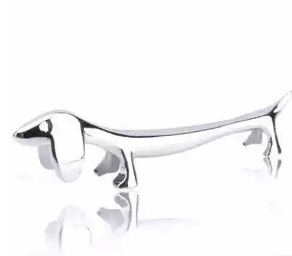 

zinc alloy lovely little dog chopsticks rest chopsticks rack frame creative gift wholesale 20pcs/lots ing