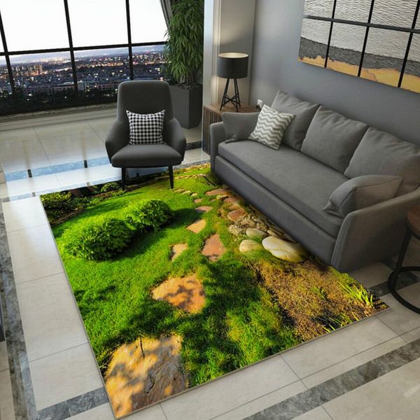 

противоскользящие декорации 3d печати гостиная ковер исследование пол ковер чайный стол ног pad ванная комната дверь коврик эркер подушка ле