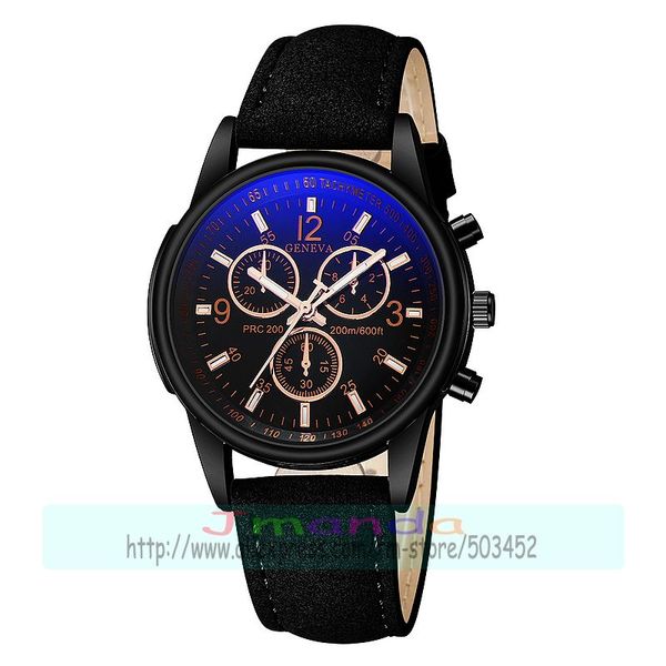 

100pcs/lot geneva 641 new arrival geneva leather watch wrap quartz casual wrist watch for men women wholesale clock, Slivery;brown
