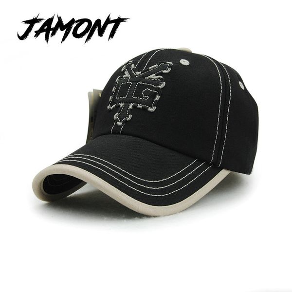 

jamont] vintage summer fall hat for women sunscreen baseball cap men cotton hip hop fitted snapback peaked cap bone masculino, Blue;gray