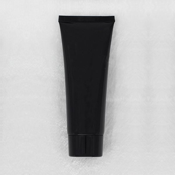 

50pc 100ml black pla tic oft tube co metic packaging 100g lotion cream pla tic bottle kin care cream queeze container tube