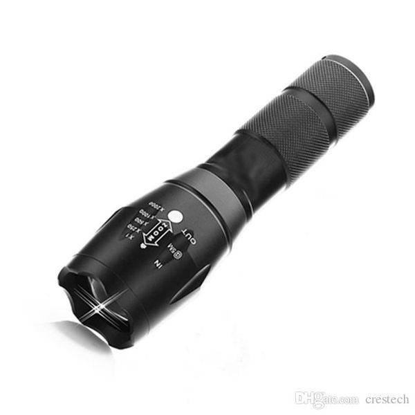 

cree led flashlight cree xm-l t6 l2 aluminum waterproof zoomable flashlight led torch light for 18650 rechargeable or aaa battery