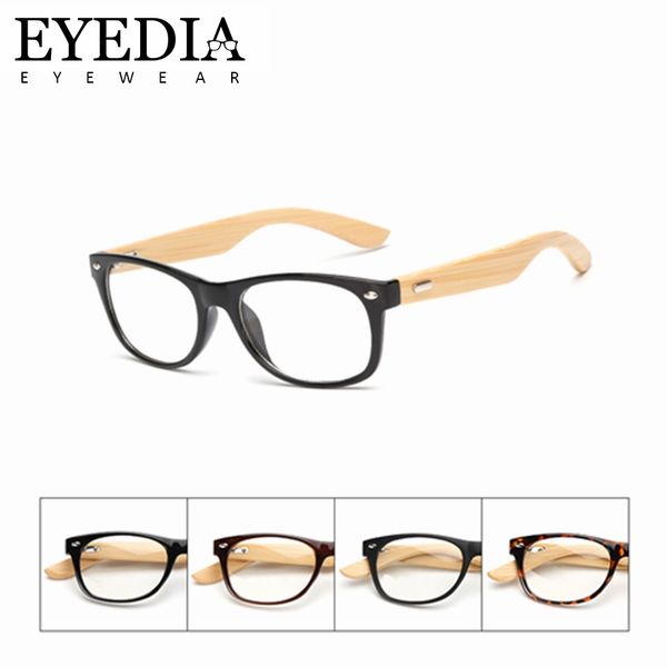 

new women men fashion eye glasses frame clear lens optical eyeglasses wooden bamboo arms black eyewear frames spectacle l1525kp, Silver