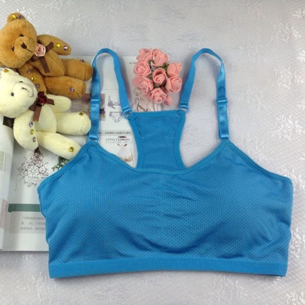 

female seamless bra sport running yoga fitness workout tank racerback, White;black