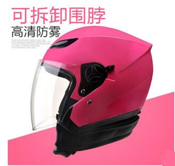 

motorcycle helmet half face riding helmet with removed neckerchief for men and women dark visor for gift m l xl size