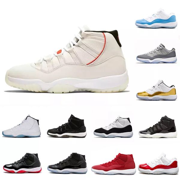 

Wholesale 11 Prom Night Gym Red Midnight Navy Black Stingray Bred Concord 45 Space Jam Shoes 11s Retro Basketball Sneaker