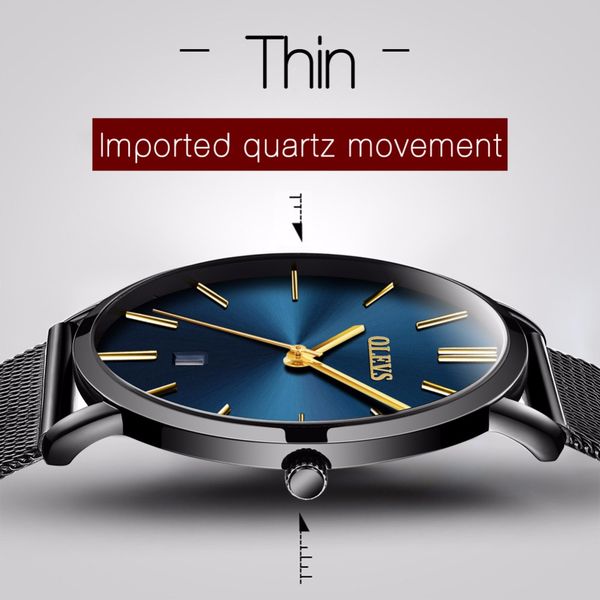 

ultra-thin waterproof watch for men and women, Slivery;brown